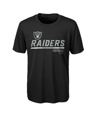 Big Boys Black Las Vegas Raiders Engaged T-shirt