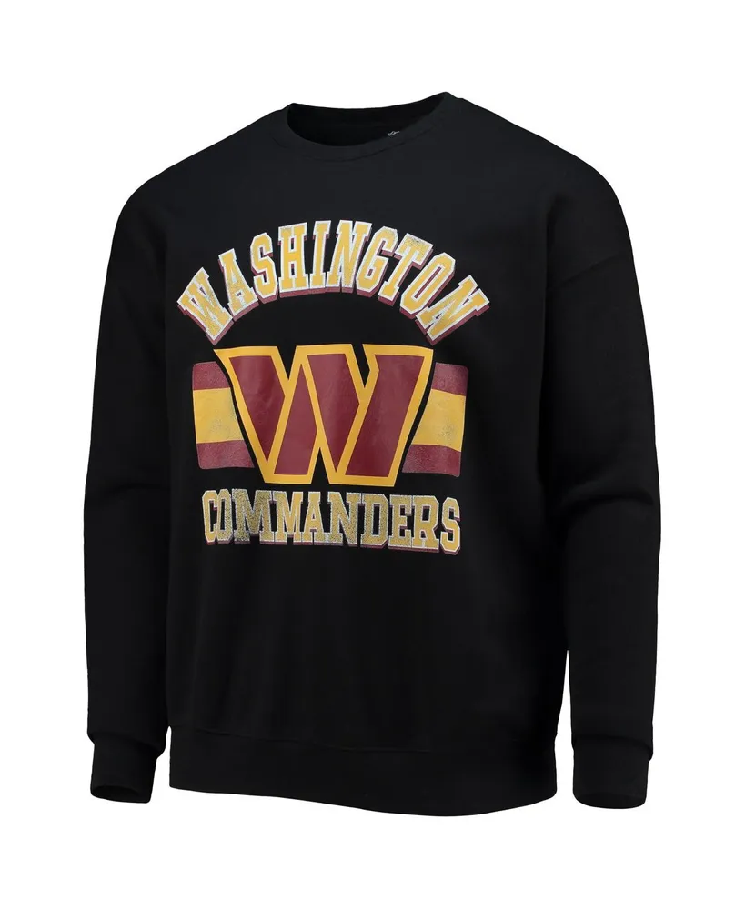 Men's Nfl x Darius Rucker Collection by Fanatics Black Washington Commanders Sponge Fleece Pullover Sweatshirt