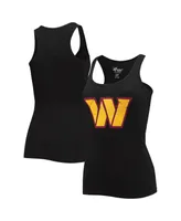 Women's G-iii 4Her by Carl Banks Black Washington Commanders Pre-Season Tank Top