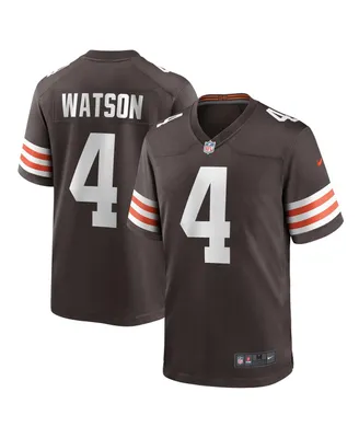 Men's Nike Deshaun Watson Brown Cleveland Browns Game Jersey