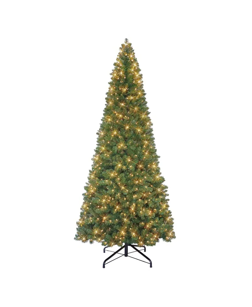 9' Pre-Lit Virginia Pine Tree with 700 Underwriters Laboratories Clear Incandescent Lights, 1588 Tips