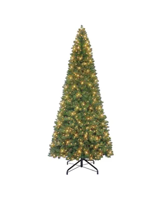 9' Pre-Lit Virginia Pine Tree with 700 Underwriters Laboratories Clear Incandescent Lights, 1588 Tips