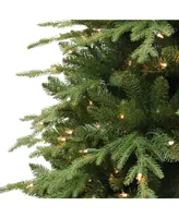 Puleo 7.5FT Pre-Lit Galveston Fir Tree