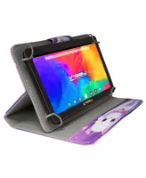 Linsay New 7" Tablet Bundle with Kitty Style Case, Pop Holder and Pen Stylus 64GB Android 13