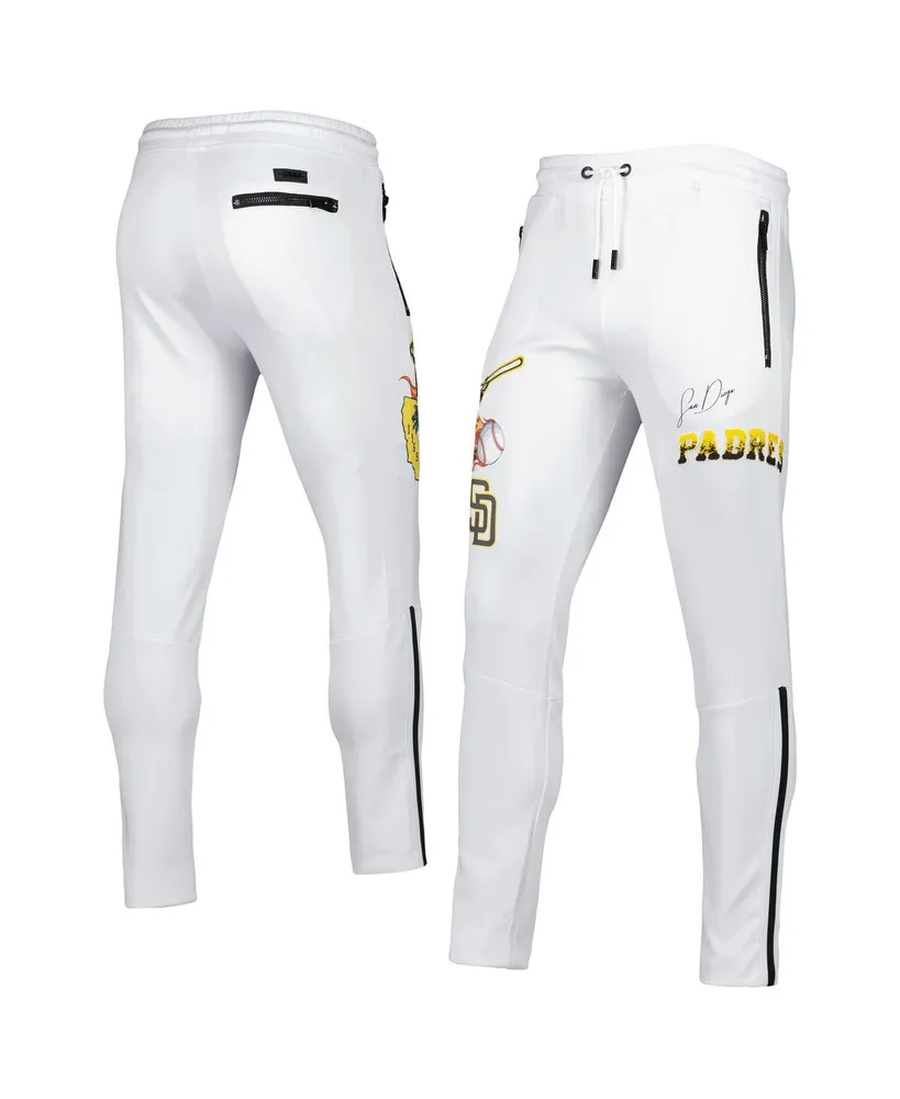 Men's Pro Standard White San Diego Padres Hometown Track Pants