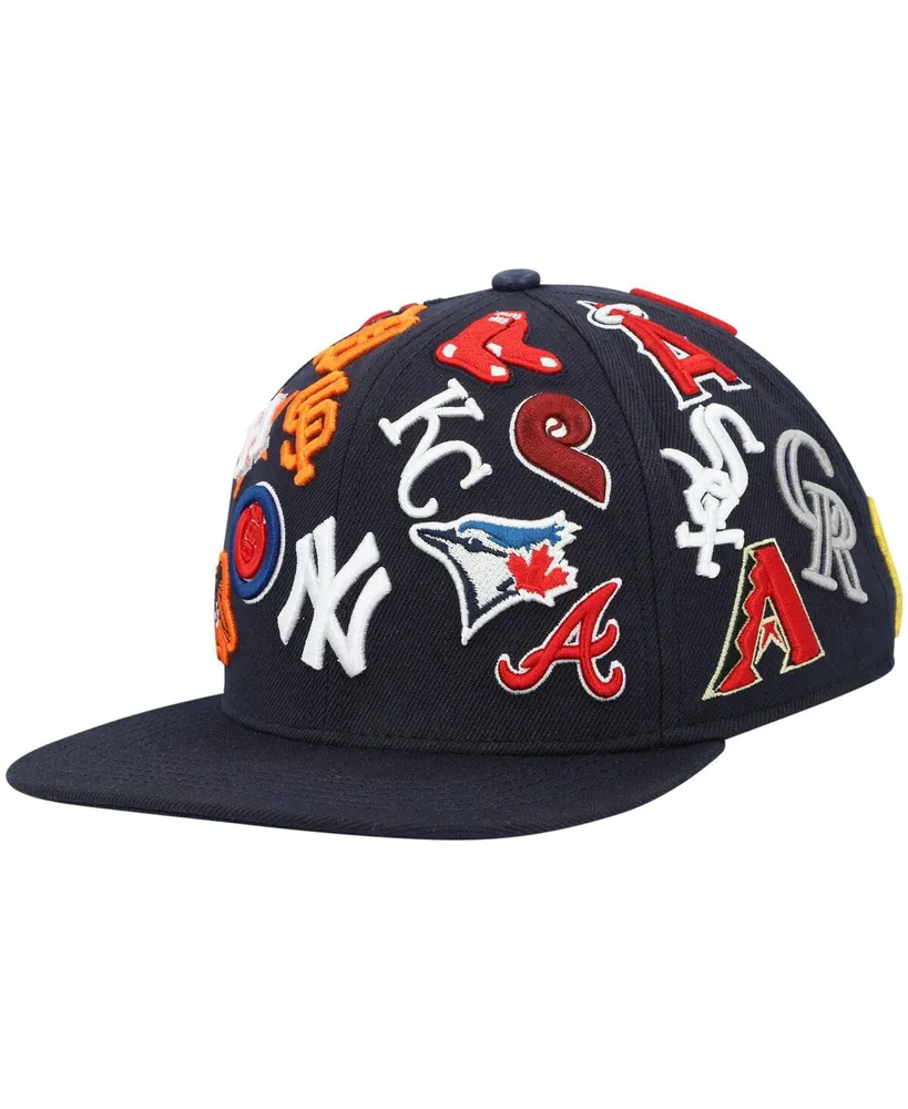 Men's Pro Standard Navy Mlb Pro League Wool Snapback Hat