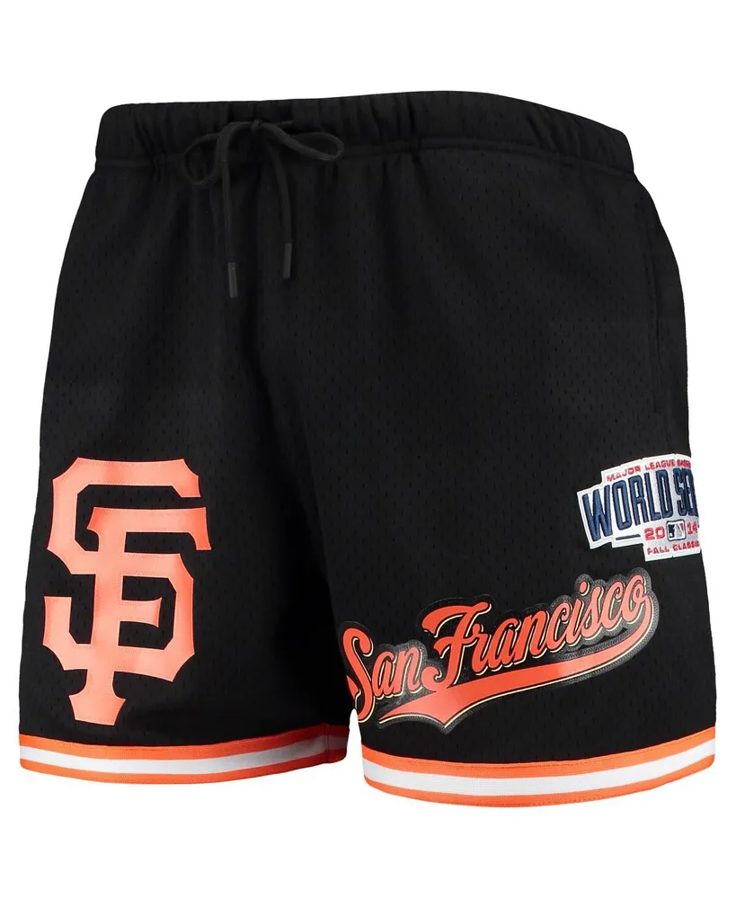 Men's Pro Standard Black San Francisco Giants 2014 World Series Mesh Shorts