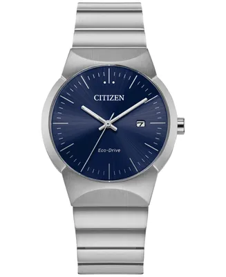 Citizen Eco-Drive Women's Axiom Stainless Steel Bracelet Watch 32mm