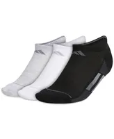 adidas Women's 3-Pk. Superlite 3-Stripe No-Show Socks