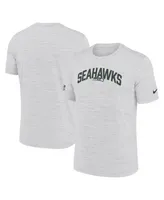 Men's Nike White Seattle Seahawks Velocity Athletic Stack Performance T-shirt