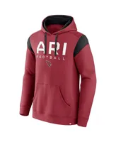 Men's Fanatics Cardinal Arizona Cardinals Call The Shot Pullover Hoodie