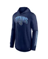 Men's Fanatics Navy Tennessee Titans Front Runner Pullover Hoodie