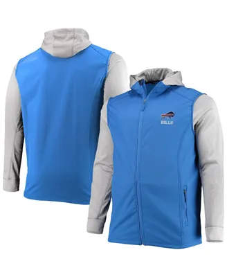 Men's Dunbrooke Royal and Gray Buffalo Bills Big Tall Alpha Full-Zip Hoodie Jacket