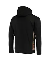 Men's Dunbrooke Black and Realtree Camo San Francisco 49ers Decoy Tech Fleece Full-Zip Hoodie