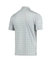 Men's Antigua Gray, Navy Seattle Seahawks Deliver Button-Down Polo Shirt