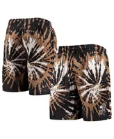 Men's Foco Black New Orleans Saints Retro Static Mesh Lounge Shorts