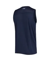 Men's Msx by Michael Strahan College Navy Seattle Seahawks Rebound Tank Top