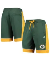 Men's Starter Green, Gold Green Bay Packers Fan Favorite Fashion Shorts