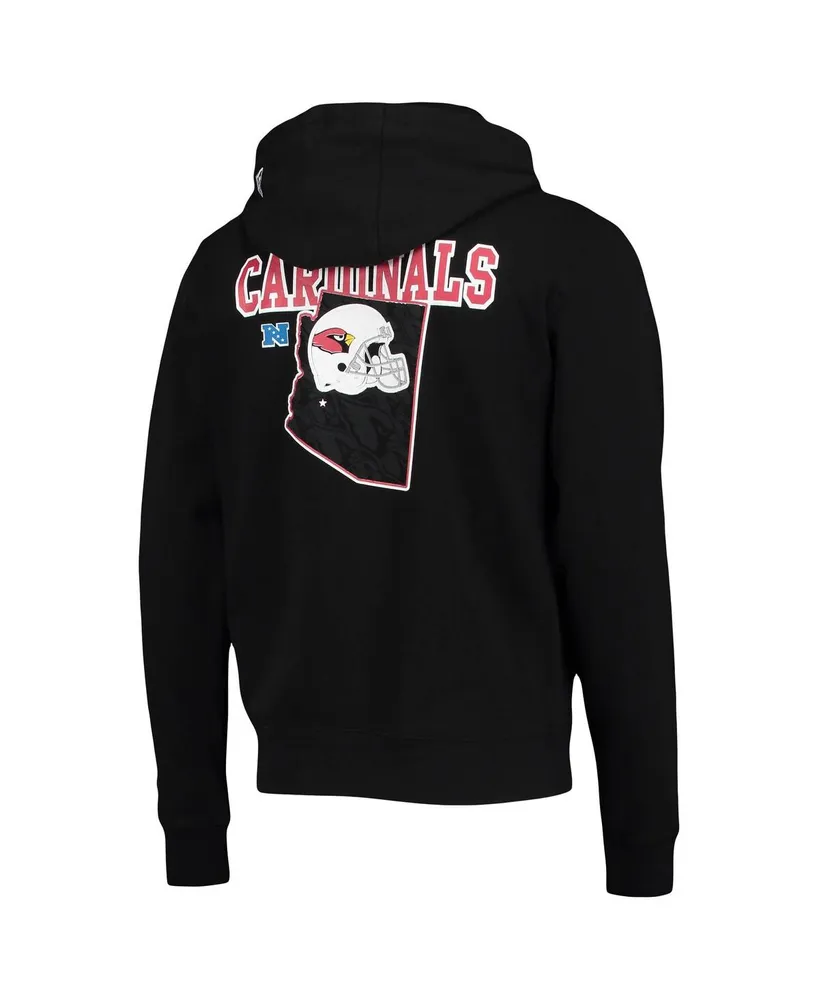 Men's New Era Black Arizona Cardinals Local Pack Pullover Hoodie