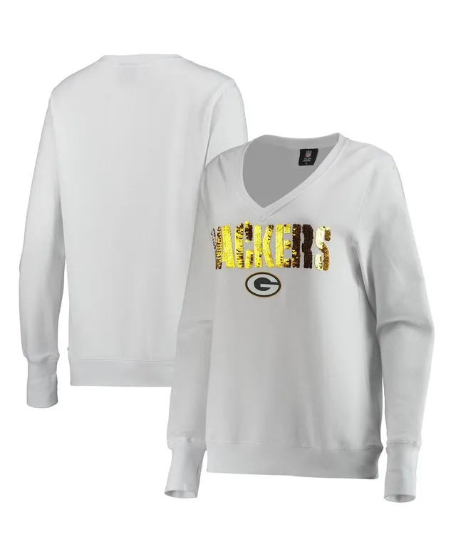 Women's Duluth Trading Co. Green Bay Packers Fleece Crew Neck Sweatshirt Size: Small