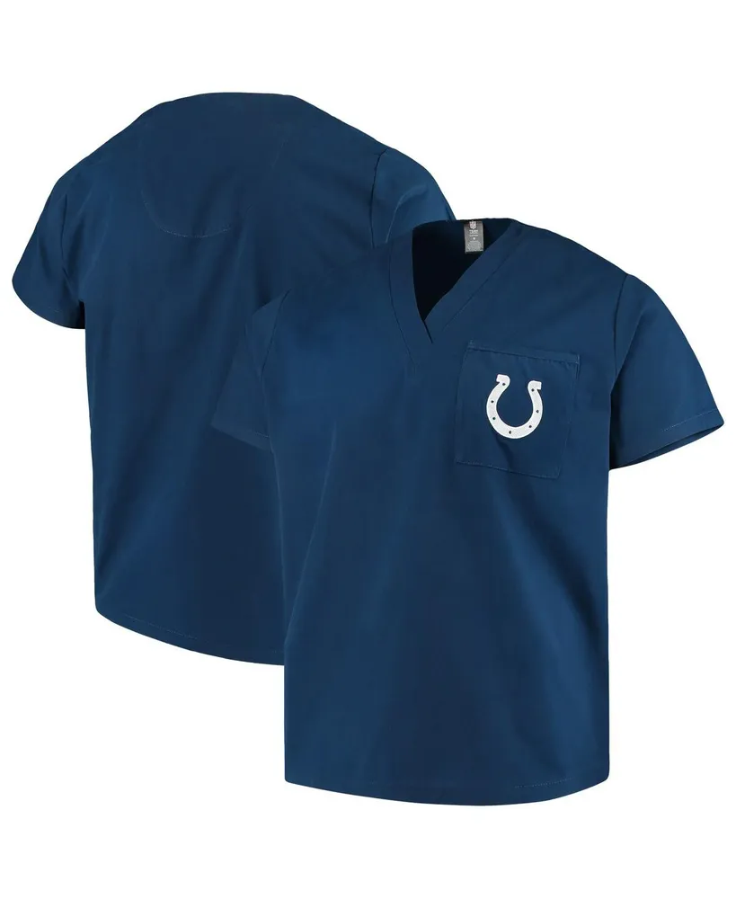 Women's Los Angeles Rams Concepts Sport Royal Scrub Top