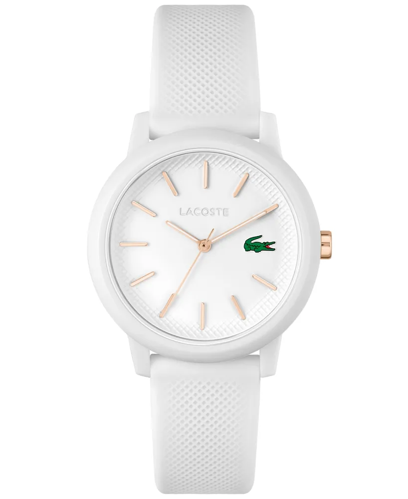 Lacoste Women's L.12.12 Silicone Strap Watch 36mm