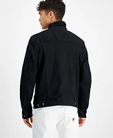 Guess Men's Eco Dillon Regular-Fit Denim Jean Jacket