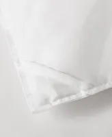Unikome Medium Warmth No Noise White Goose Down Feather Fiber Comforter, Full/Queen