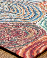 Liora Manne' Visions Iii Giant Swirls 2' x 3' Outdoor Area Rug