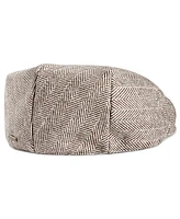 Dorfman Pacific Men's Classic Herringbone Ivy Cap