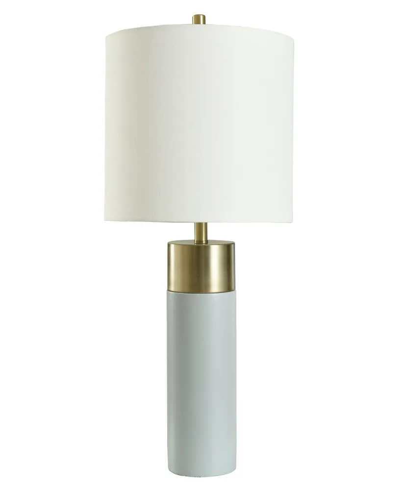 StyleCraft Concrete and Metal Table Lamp