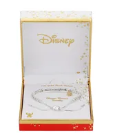 Disney Crystal Bar Bolo Bracelet (0.18 ct. t.w) in 14K Gold Flash Plated - Gold Two