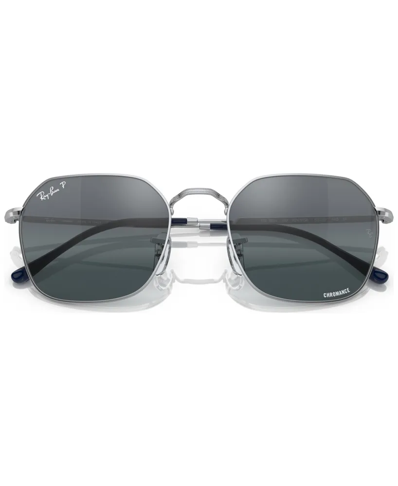 Ray-Ban Unisex Polarized Sunglasses, RB369455-yzp - Silver
