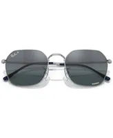 Ray-Ban Unisex Polarized Sunglasses, RB369455-yzp - Silver