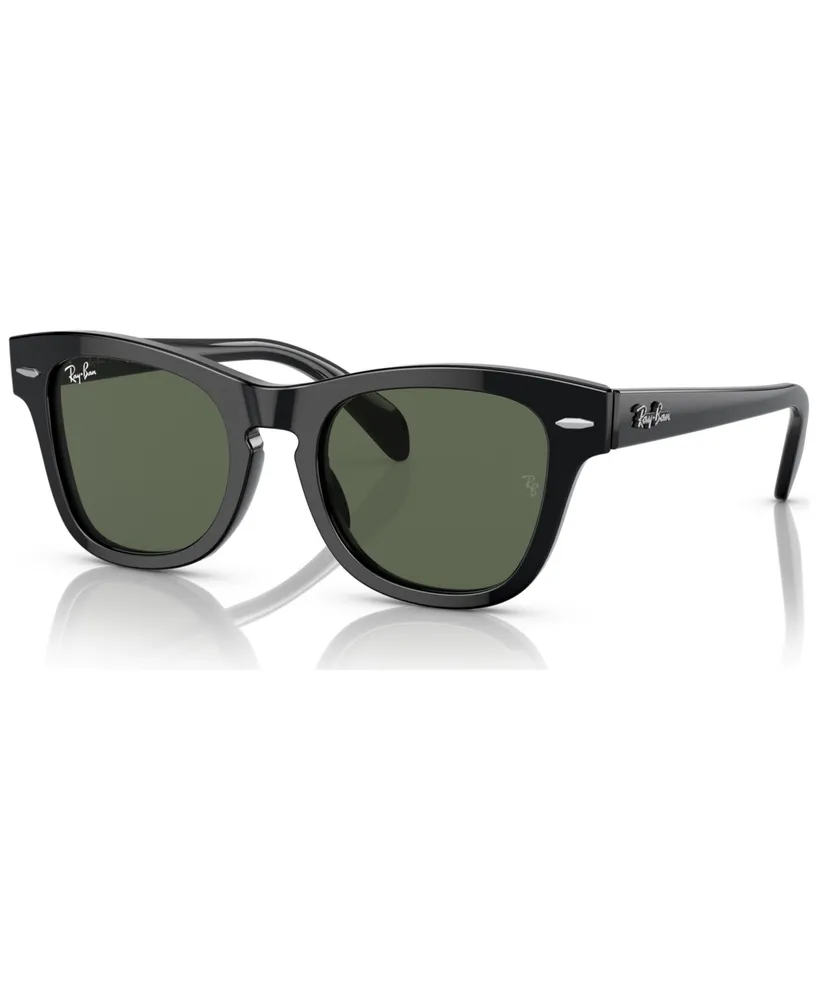 Ray-Ban RJ9052S Junior Black Kids Sunglasses 48mm 16mm 130mm - 100S/55 |  eBay