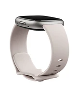 Fitbit Sense 2 Lunar White Platinum Smartwatch, 39mm