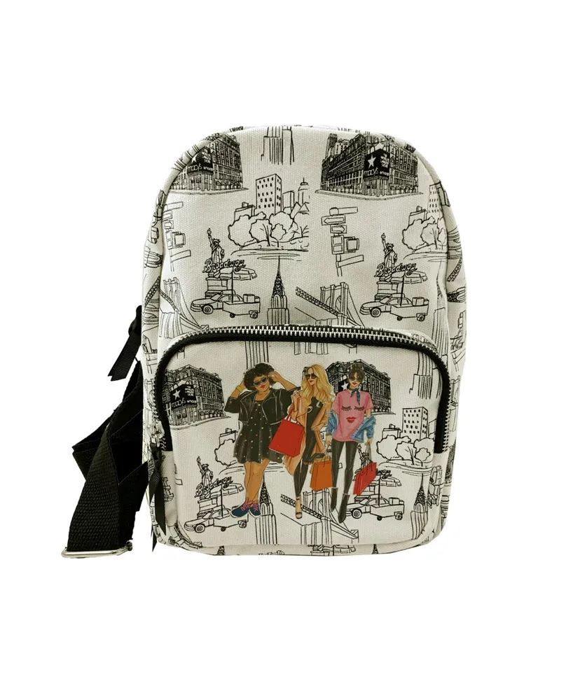 Macy's New York City Canvas Backpack, Created for Macy's