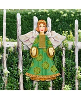 Designocracy Celtic Angel Wooden Decor