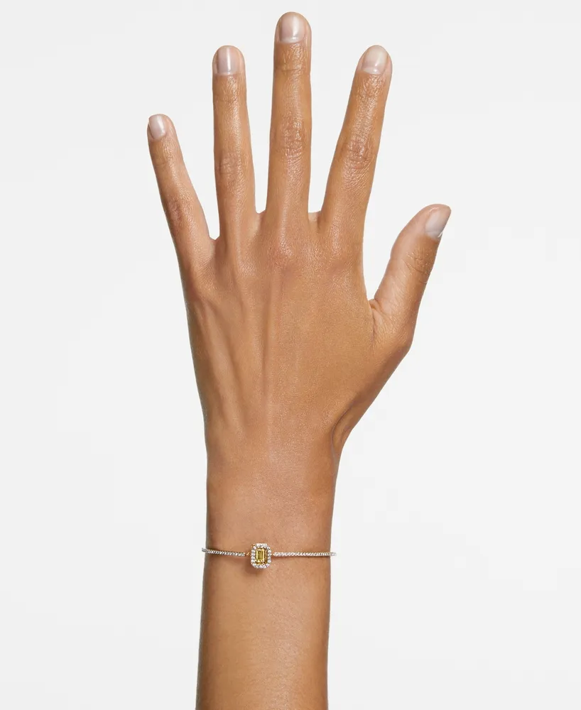 Swarovski Gold-Tone Millenia Crystal Bangle Bracelet