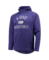 Men's Nike Purple Kansas State Wildcats Spotlight Raglan Pullover Hoodie