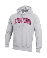 Men's Champion Gray Bethune-Cookman Wildcats Tall Arch Pullover Hoodie