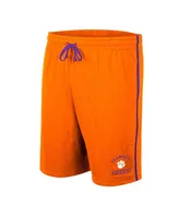 Men's Colosseum Orange Clemson Tigers Thunder Slub Shorts