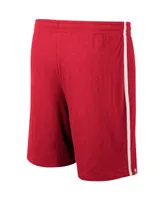 Men's Colosseum Crimson Indiana Hoosiers Thunder Slub Shorts
