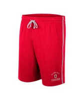 Men's Colosseum Scarlet Ohio State Buckeyes Thunder Slub Shorts