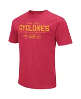 Men's Colosseum Cardinal Iowa State Cyclones Oht Military-Inspired Appreciation Flag 2.0 T-shirt