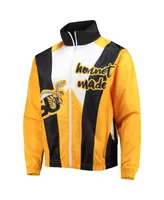 Men's Tones of Melanin Black Alabama State Hornets Anorak Full-Zip Jacket