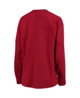 Women's Crimson Oklahoma Sooners Edith Long Sleeve T-shirt