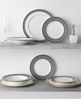 Noritake Blueshire 12-Piece Dinnerware Set, Service for 4