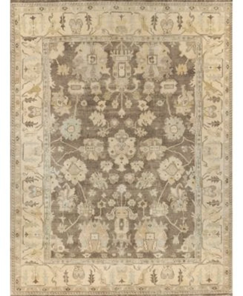 Exquisite Rugs Antique Weave Oushak Er2003 Rug Area Rug