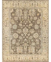 Exquisite Rugs Antique Weave Oushak Er2003 Rug Area Rug